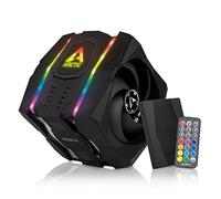 ARCTIC Freezer 50 (in RGB Controller) - Multi Compatible Dual Tower CPU Cooler with A-RGB, CPU Cooler for AMD and Intel, Two Pressure-Optimised Fans, 6 Heatpipes, Incl. MX-4 Thermal Paste