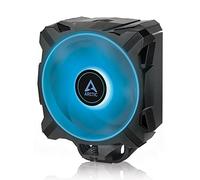 ARCTIC Freezer i35 RGB - Single Tower CPU Cooler with RGB, Intel specific, Pressure optimized 120 mm P-fan, 200-1700 RPM, 4 Heat Pipes, incl. MX-5 Thermal Paste - Black