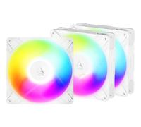 ARCTIC Freezer P14 Pro Reverse A-RGB (White) - 3 Pack - 140 mm A-RGB PWM Fan with Cable Splitter
