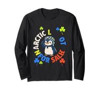 Arctic Green North Pole Geography St Patrick's Day Long Sleeve T-Shirt