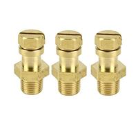 Arctic Hayes 664040 Pressure Test Nipples 3-Piece Set, Gold