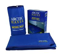 Arctic Hayes ARCWM3 Plumbers' Work Mat, Anti-slip, Waterproof & Chemicals’ Resistant Floor Protector, Suitable for Indoor & Outdoor Use,Blue,Large(1800 mm x 1500 mm)