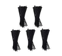 Arctic Hayes Heavy Duty Black Cable Ties, 300mm x 4.8mm, Self-Locking, UV Stable, Durable Zip Ties for Indoor and Outdoor Use, Retail, Office, Garage, Workshop, Home, Garden,DIY - 500 Pieces, Black