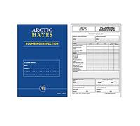 Arctic Hayes Plumbing Inspection Safety Record Pad