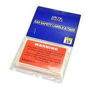 Arctic Hayes Warning Keep Door Closed Labels (10 per Pack)