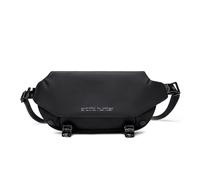 ARCTIC HUNTER AH Compact Sling Bag for Men and Women, Lightweight Water-resistant Daily Crossbody Bag for Travel, Hiking, Gym, and Casual Use, Black, Black, S