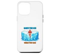 Arctic Ice Climate Awareness Environmental Illustration Case for iPhone 12 Pro Max