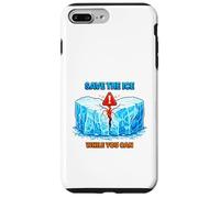 Arctic Ice Climate Awareness Environmental Illustration Case for iPhone 7 Plus/8 Plus