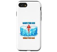 Arctic Ice Climate Awareness Environmental Illustration Case for iPhone SE (2020) / 7/8