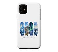 Arctic Icebergs and Lights Vacation Greenland Case for iPhone 11