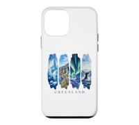 Arctic Icebergs and Lights Vacation Greenland Case for iPhone 12 mini