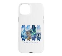 Arctic Icebergs and Lights Vacation Greenland Case for iPhone 15 Plus