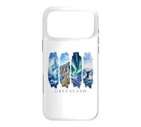Arctic Icebergs and Lights Vacation Greenland Case for iPhone 17 Pro Max