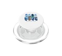 Arctic Icebergs and Lights Vacation Greenland PopSockets PopGrip for MagSafe