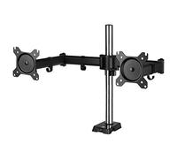 ARCTIC Z2 (Gen 3) - Dual Bracket for Dual Ultra-Wide Monitors up to 34″/35″, up to 15kg/33 Ibs per Arm, PC Monitor Arm, 4-Port USB Hub, VESA 75x75/100x100 - Black