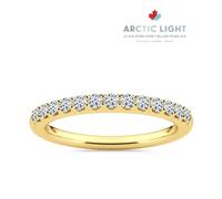 Arctic Light 18ct Yellow Gold 0.25ct Diamond Eternity Ring