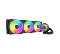 ARCTIC Liquid Freezer III Pro 420 A-RGB - AIO CPU Cooler, 3 x 140 mm Water Cooling, 38 mm Radiator, PWM Pump, VRM Fan, AM5/AM4, Intel LGA1851/1700 Contact Frame - Black