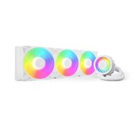 ARCTIC Liquid Freezer III Pro 420 A-RGB (White) - AIO CPU Cooler, 3 x 140 mm Water Cooling, 38 mm Radiator, PWM Pump, VRM Fan, AMD AM5/AM4, Intel LGA1851/1700 Contact Frame - White