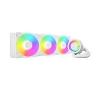 ARCTIC Liquid Freezer III Pro 420 A-RGB (White) - AIO CPU Cooler, 3 x 140 mm Water Cooling, 38 mm Radiator, PWM Pump, VRM Fan, AMD AM5/AM4, Intel LGA1851/1700 Contact Frame - White