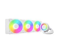 ARCTIC Liquid Freezer III Pro 420 A-RGB (White) - AIO CPU Cooler, 3 x 140 mm Water Cooling, 38 mm Radiator, PWM Pump, VRM Fan, AMD AM5/AM4, Intel LGA1851/1700 Contact Frame - White