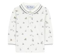 Arctic Long Sleeve Polo Ecru 9 months