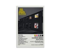 Arctic Monkeys 505 Favourite Worst Nightmare Album Cover Poster Wall Art Canvas Gift for Friend Bedroom Living Room Decor Modern Aesthetic 12x18inch(30x45cm) Unframe-style-1