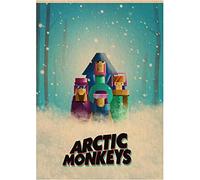 Arctic Monkeys Band Poster, PaperJigsaw Puzzle, 1000 Pieces, Toy for Adults, Decompression Game 38x26CM