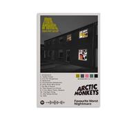 Arctic Monkeys Favourite Worst NightmareArt Image Printing Modern Family Bedroom Decoration Poster Printing Living Room Aesthetics Canvas Wall Youth Girls Dormitory DecorationUnframe-style-1208x12inch