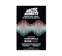 Arctic Monkeys Poster= Canvas Poster Wall Art Decor Print Picture Paintings for Living Room Bedroom Decoration 08x12inch(20x30cm)