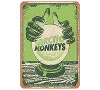 Arctic Monkeys Tin 8X12 Inch Retro Look Decoration Art Sign for Home Kitchen Bathroom Farm Garden Garage Inspirational Quotes Wall Decor