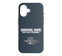 Arctic Ocean Animal Narwhal Game Don’t Look at the Narwhal Case for iPhone 16