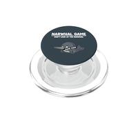 Arctic Ocean Animal Narwhal Game Don’t Look at the Narwhal PopSockets PopGrip for MagSafe