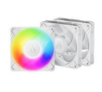 ARCTIC P12 Pro A-RGB 120mm 12cm PWM 4-Pin PC Case Fans 3 x Pack of White ARGB