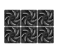 Arctic P12 Pro PST 120mm PWM Case Fan Black 3000 RPM 77 CFM 4-Pin Pack