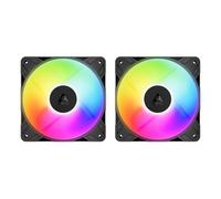 Arctic P12 Pro Reverse A-RGB 120mm PWM Case Fan Black 3000 RPM 4-Pin - Pack