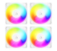 Arctic P12 Pro Reverse A-RGB 120mm PWM Case Fan White 3000 RPM 4-Pin - Pack