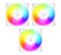Arctic P12 Pro Reverse A-RGB 120mm PWM Case Fan White 3000 RPM 4-Pin - Pack