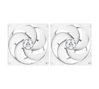 Arctic P12 PWM PST 120mm Case Fan 200-1800 RPM 56.3 CFM 4-Pin White/White Pack
