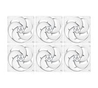Arctic P12 PWM PST 120mm Case Fan 200-1800 RPM 56.3 CFM 4-Pin White/White Pack