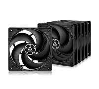Arctic P12 PWM PST Black Fan Five Pack - 120mm