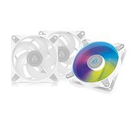 Arctic P12 PWM PST ARGB Case Fan Triple Pack - White - ACFAN00258A