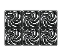 Arctic P12 Slim PWM PST 120mm Low Profile Case Fan 300-2100 RPM 4-Pin Pack