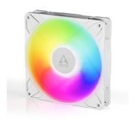 ARCTIC P14 Pro A-RGB (White) - Powerful Premium Fan, 140 mm PWM Fan with Y-Cable Splitter, 400-2500 rpm, 0 rpm <5% PWM, 5V Digital RGB, Fluid Dynamic Bearing - White