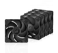 ARCTIC P14 Pro PST - 5 Pack - Powerful Premium Fan, 140 mm PWM Fan with Y-Cable Splitter, 400-2500 rpm, 0 rpm <5% PWM, Fluid Dynamic Bearing, 4-Pin - Black