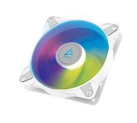 ARCTIC P14 PWM PST A-RGB - PC Fan, 140mm Fan, PC Case Fan, Optimised for Static Pressure, Semi-Passive: 200-1900 rpm (0 rpm <5%), 5V 3 Pin A-RGB LED, Single Fan - White