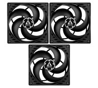 Arctic P14 PWM PST Black 140mm Case Fans 200-1700 RPM 72.8 CFM 12V 4-Pin Pack