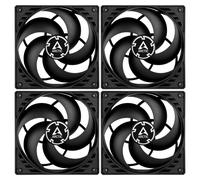 Arctic P14 PWM PST Black 140mm Case Fans 200-1700 RPM 72.8 CFM 12V 4-Pin Pack