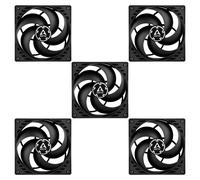 Arctic P14 PWM PST CO Black 140mm Case Fans 200-1700 RPM 72.8 CFM 12V 4-Pin Pack