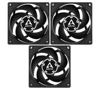 Arctic P8 80mm PC Case Fan 3000 RPM 23.4 CFM 0.3 Sone 12V 3-Pin ACFAN00147A Pack