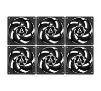 Arctic P8 PWM PST 80mm PC Case Fan 3000 RPM 23.4 CFM 0.3 Sone 12V 4-Pin Pack